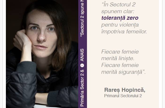 Campania „Sector 2 spune NU violenței domestice”